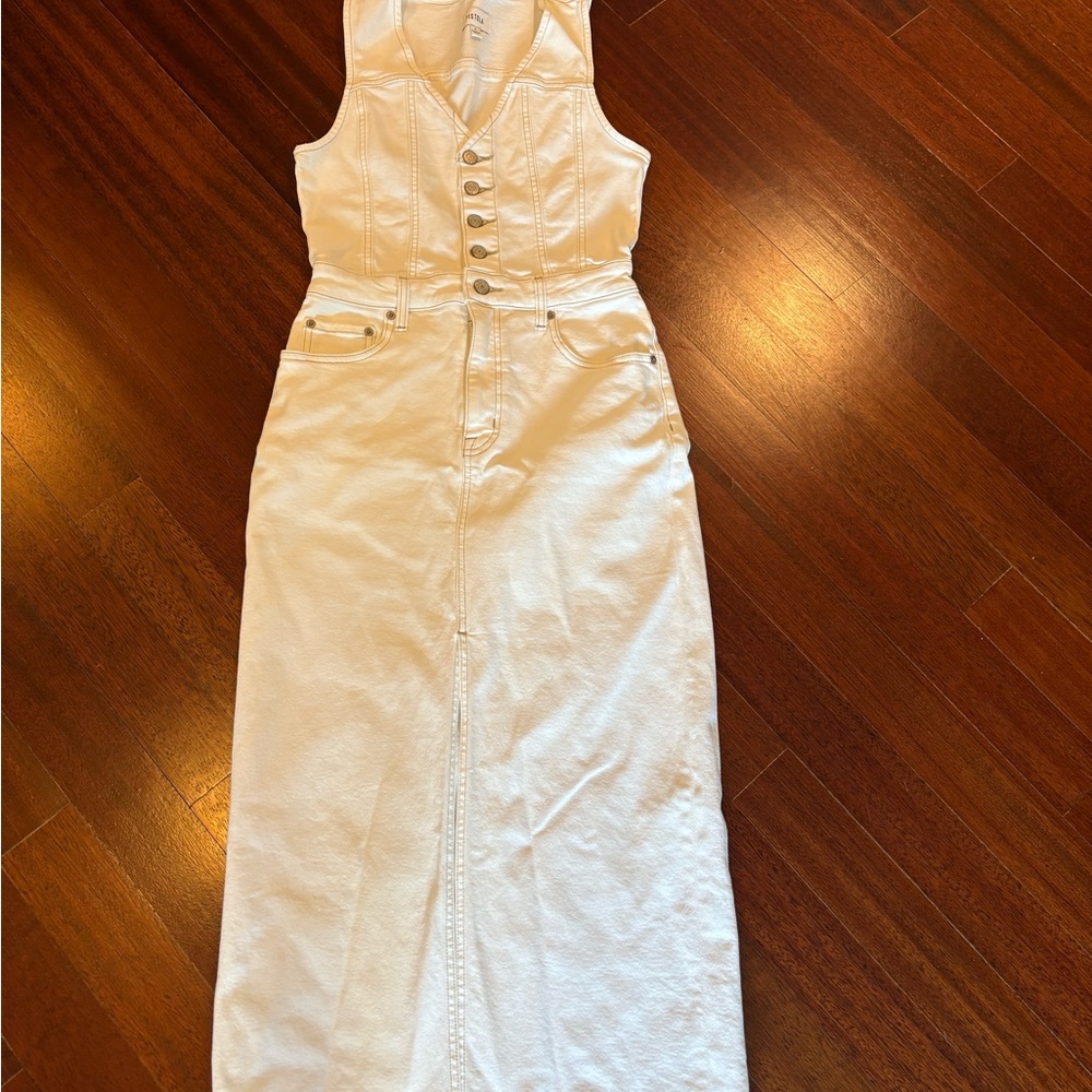 Pistola White Denim Dress